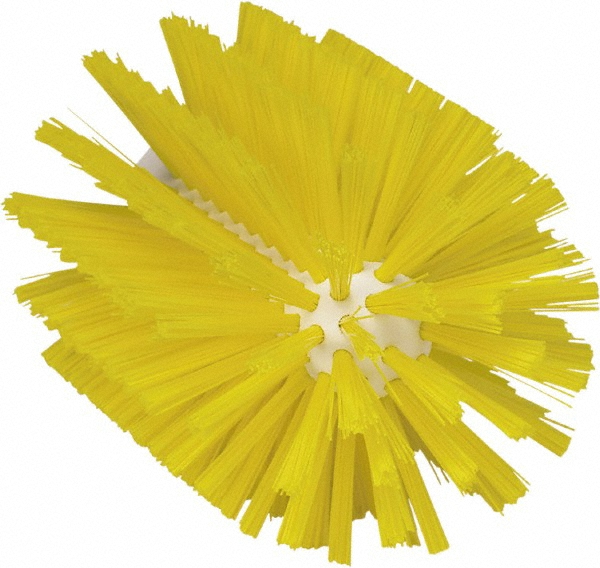 Vikan Tube Brush, 0.4", 19.7", Stiff, Yellow - 53756