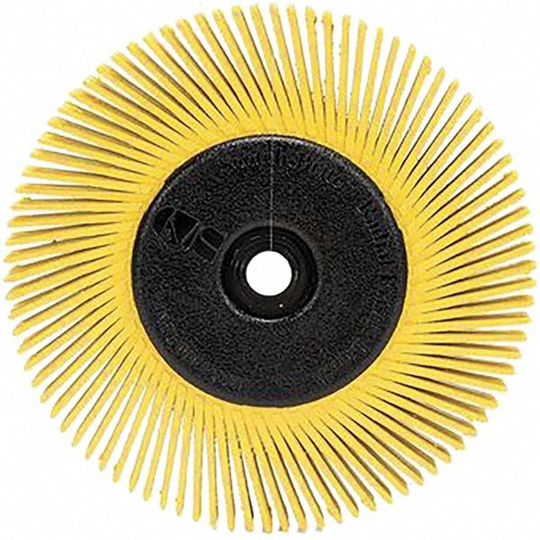 Vikan Tube Brush, 0.4", 19.7", Stiff, Yellow - 53756