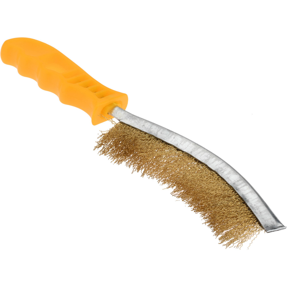 Vikan Tube Brush, 0.4", 19.7", Stiff, Yellow - 53756