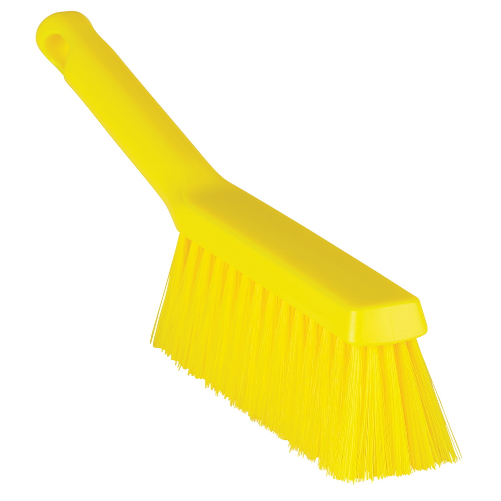 Vikan Tube Brush, 0.4", 19.7", Stiff, Yellow - 53756