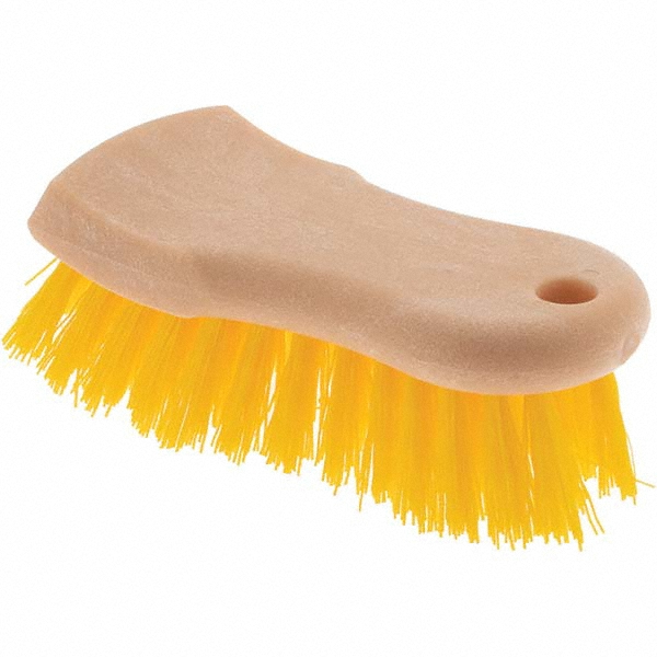 Vikan Tube Brush, 0.4", 19.7", Stiff, Yellow - 53756