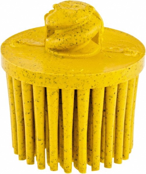 Vikan Tube Brush, 0.4", 19.7", Stiff, Yellow - 53756