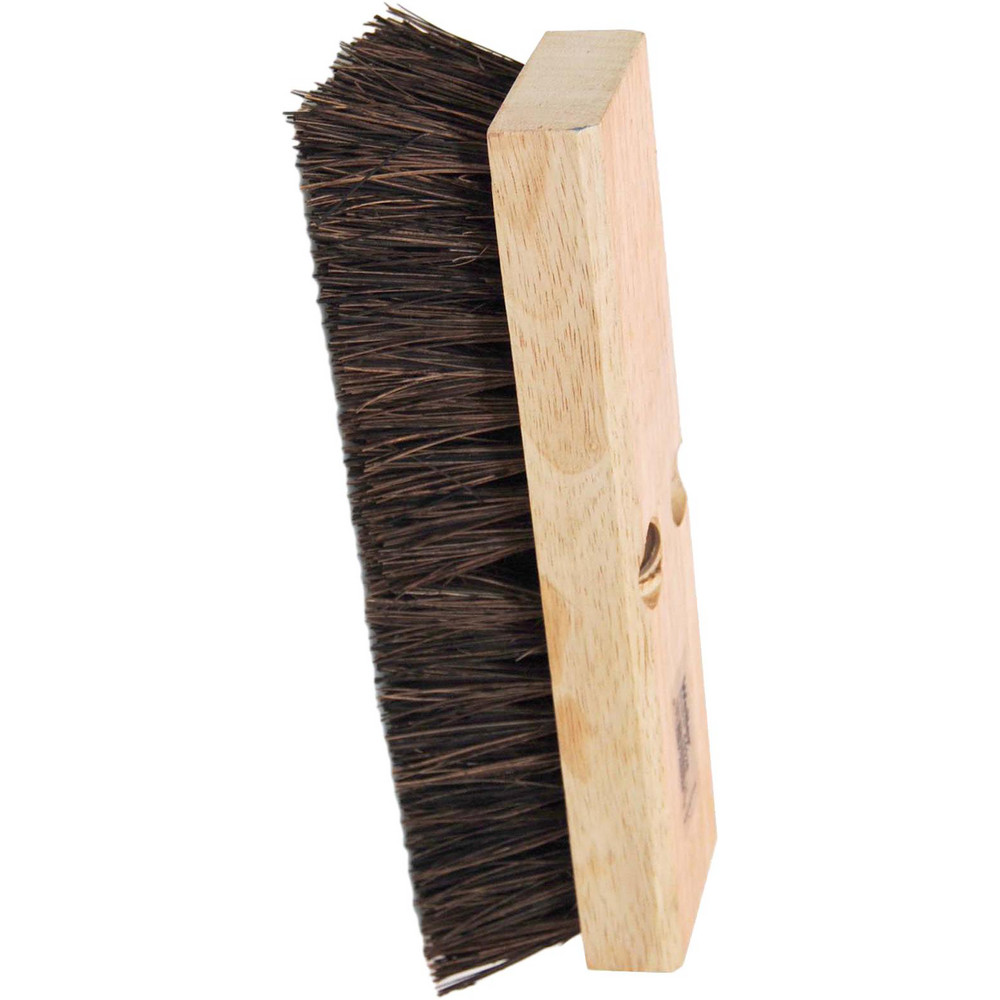 Weiler Scrub & Scouring Brushes: Brush Type: Deck Scrub Brush; Bristle Material: Palmyra; Block Material: Wood; Brush Length: 12 in - 44027