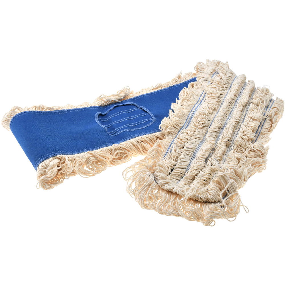 PRO-SOURCE Dust Mop Head: Cotton, 5" OAW, 60" OAL - 45438140
