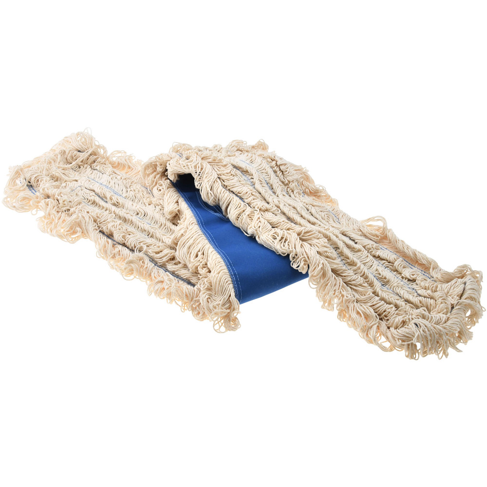 PRO-SOURCE Dust Mop Head: Cotton, 5" OAW, 60" OAL - 45438140