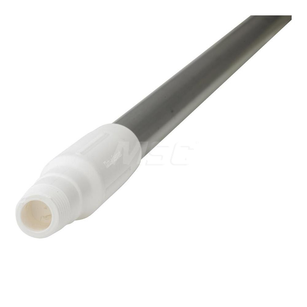 Vikan Aluminum Handle, 1", 49.6", White - 29585