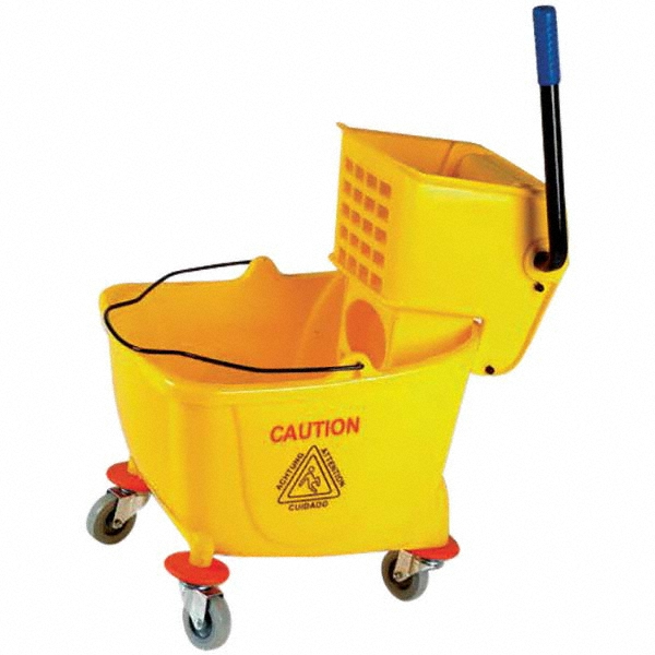 AbilityOne 3X22X52" NATRL COTTN DUSTMOP W/WOOD HNDL - 7920002050484