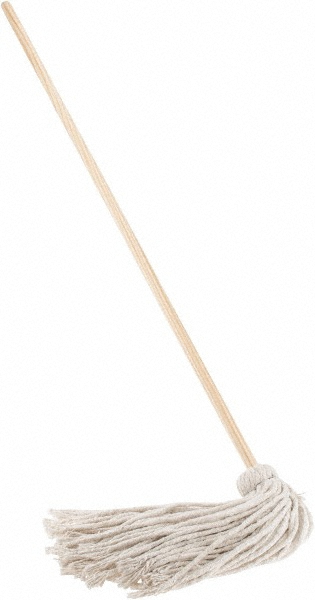 AbilityOne 3X22X52" NATRL COTTN DUSTMOP W/WOOD HNDL - 7920002050484