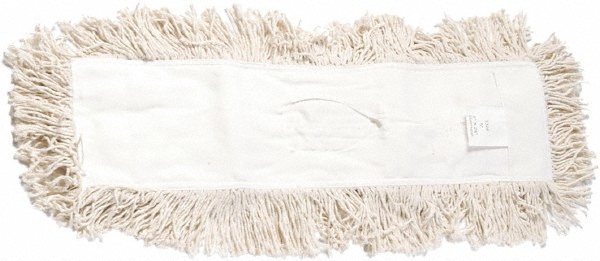 O-Cedar Dust Mop Head: Cotton, 5" OAW, 24" OAL - 96026