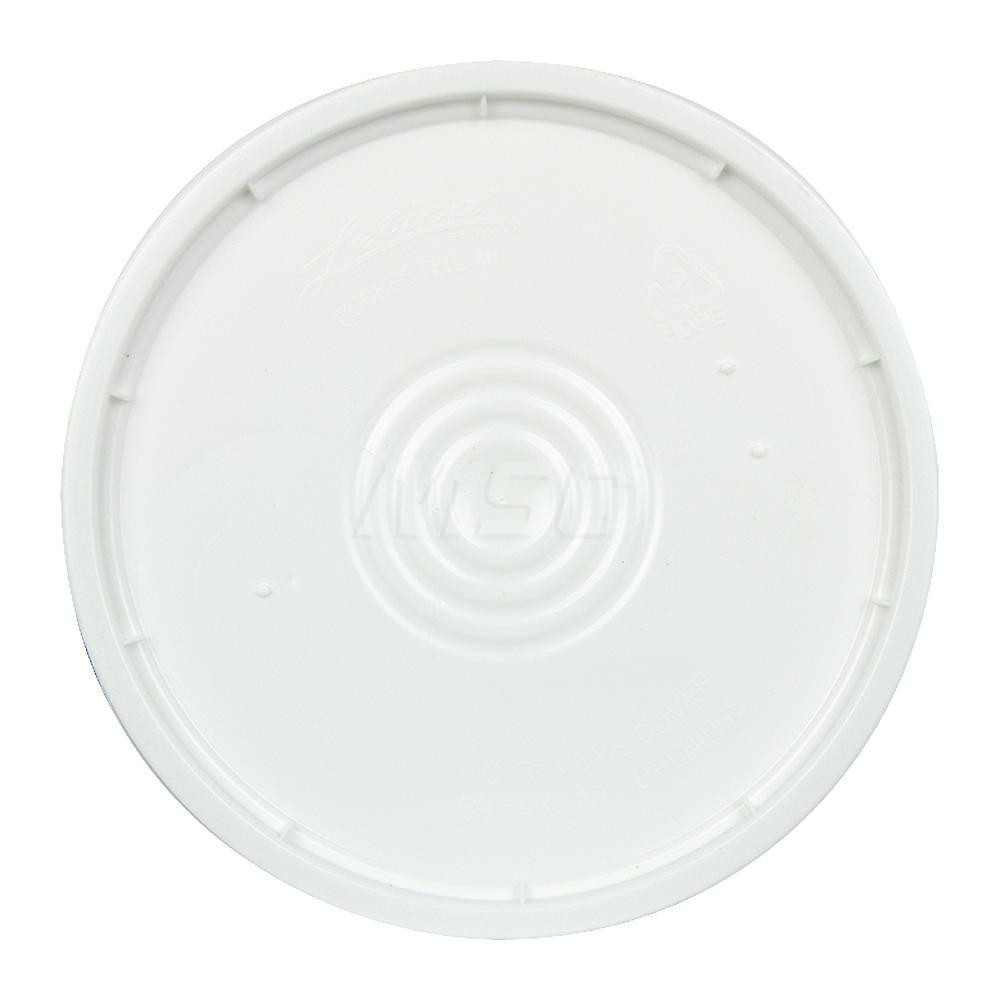 Made in USA Buckets & Pails: 5.00 gal, High-Density Polyethylene, Screw-on, Pail - S-13652W
