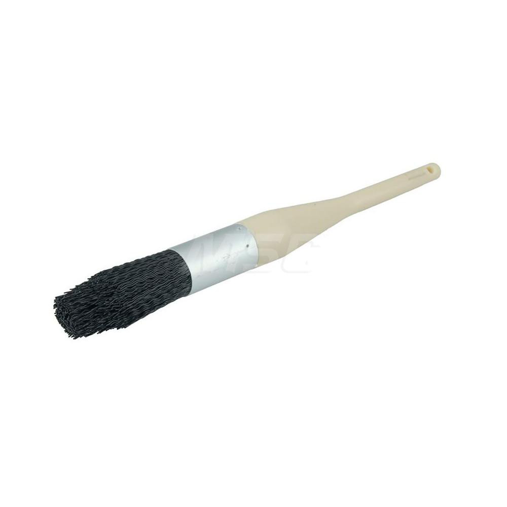 Weiler Cleaning & Finishing Brush: 11-3/16" Brush Length, 15/16" Brush Width, Synthetic Bristles - 25221