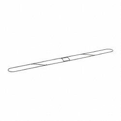 PRO-SOURCE Dust Mop Head: Yarn Blend, 5" OAW, 18" OAL - 08625592