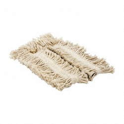 PRO-SOURCE Dust Mop Head: Yarn Blend, 5" OAW, 18" OAL - 08625592