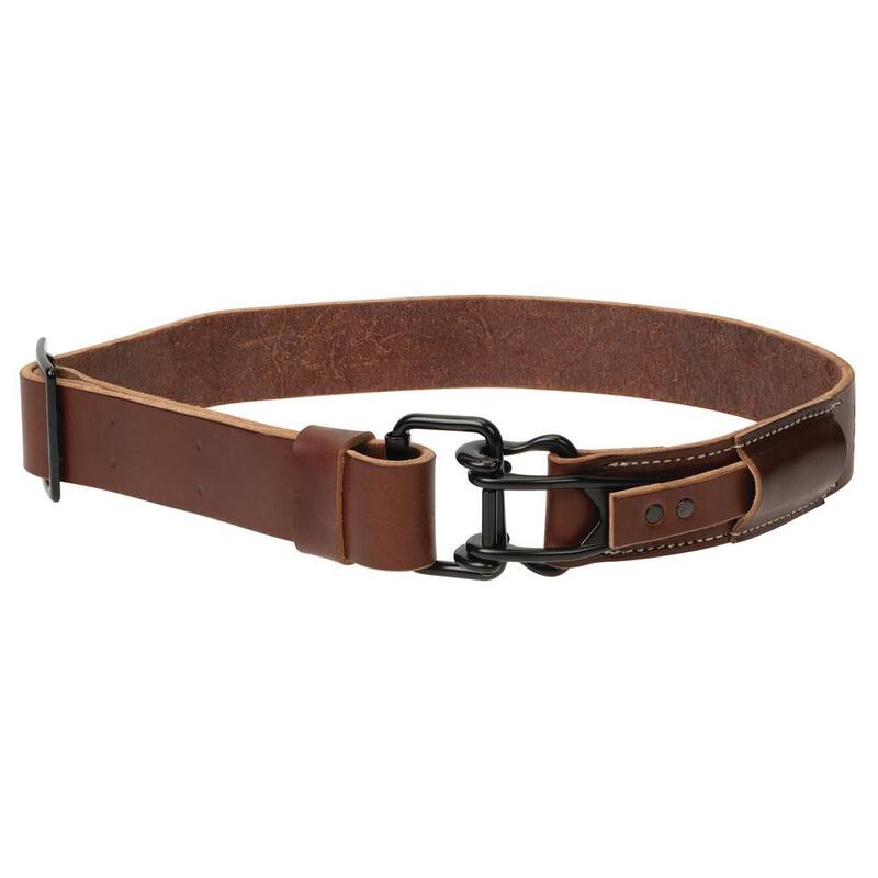 Weaver Tool Gear Large/Extra-Large Brown Quick-Release Leather Tool Belt - 85611-65-01
