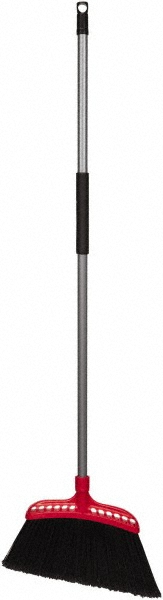 Toolflex One 37" Mop & Broom Organizer with 5 One-Size-Fits-All Holders, Blue - 9-5-5