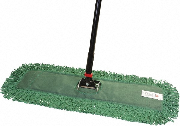 PRO-SOURCE 48" Long x 3-1/4" Wide Chrome Plated Steel Dust Mop Frame - 08625709