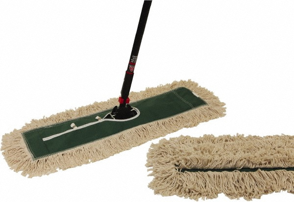 PRO-SOURCE 48" Long x 3-1/4" Wide Chrome Plated Steel Dust Mop Frame - 08625709