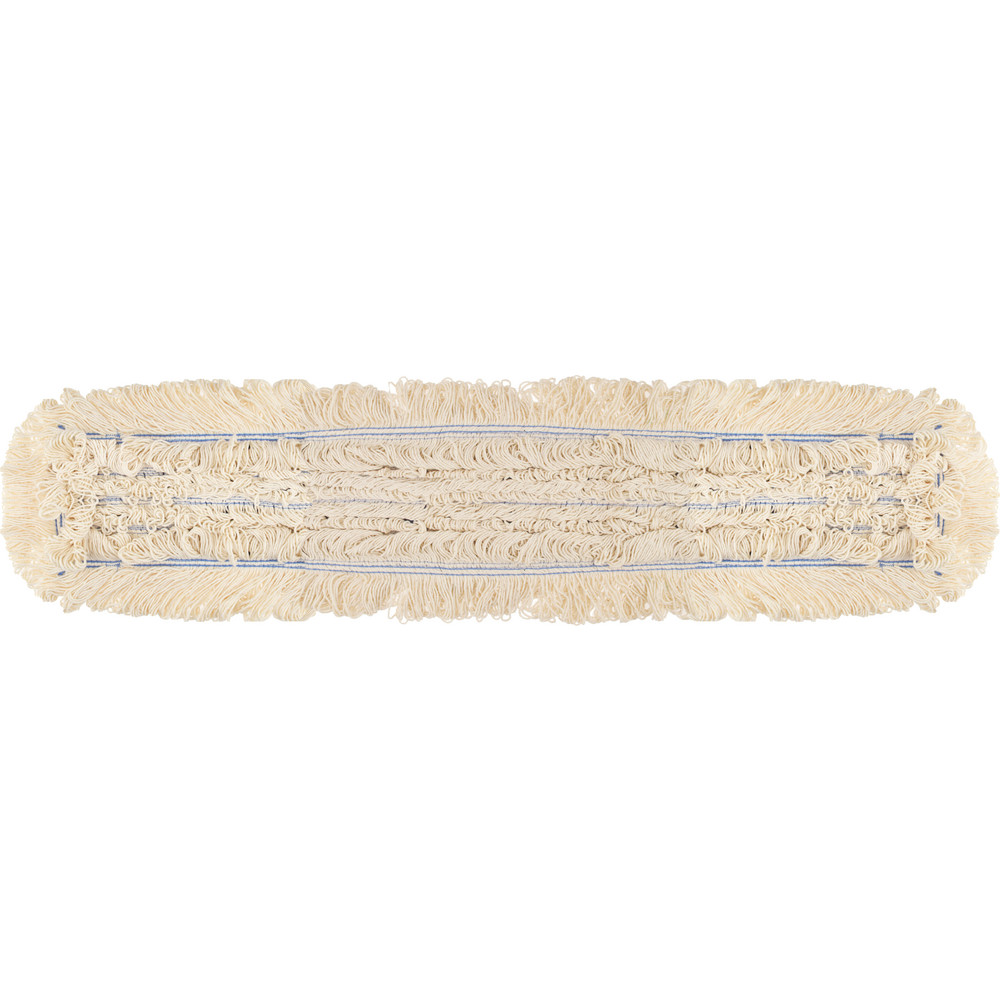O-Cedar Dust Mop Head: Cotton, 5" OAW, 48" OAL - 96949