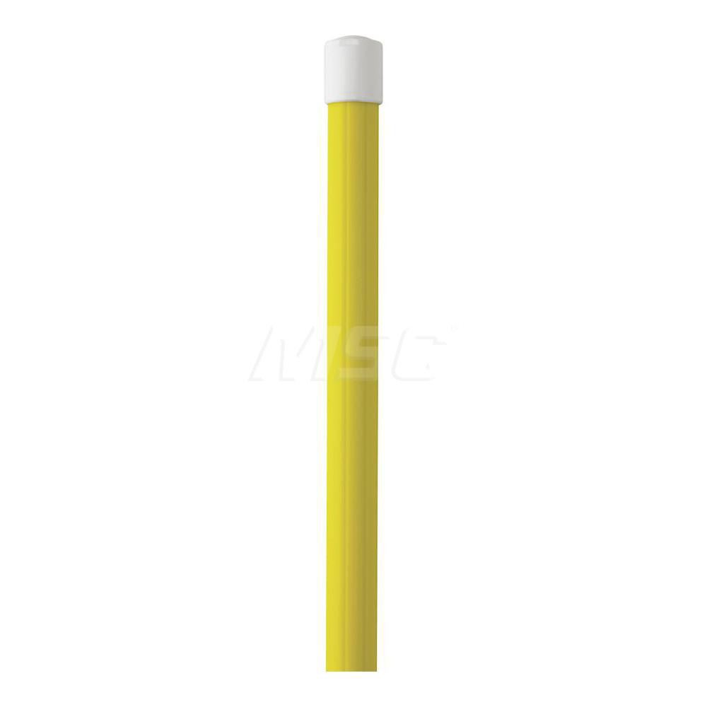 Vikan Aluminum Telescopic handle, 62 - 109.4", 1.3, Yellow - 29756