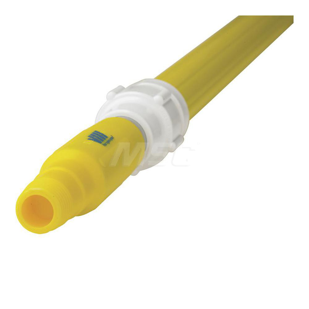 Vikan Aluminum Telescopic handle, 62 - 109.4", 1.3, Yellow - 29756