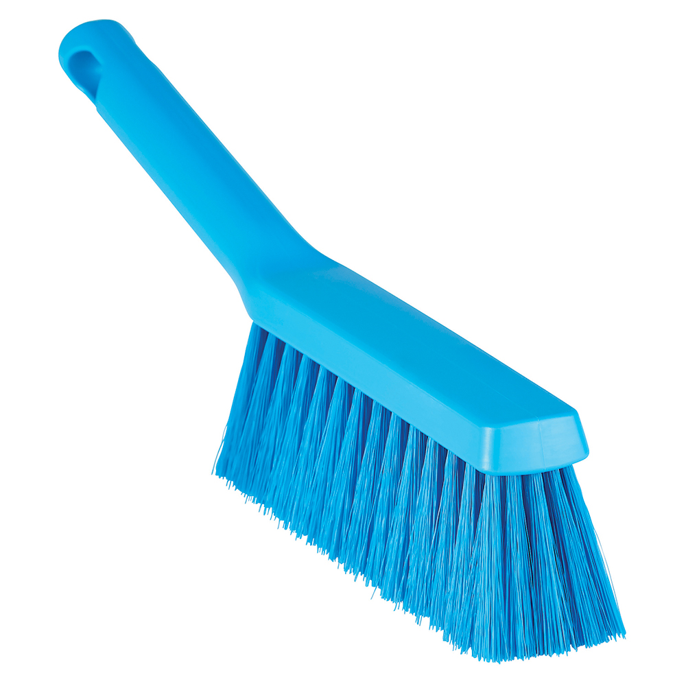 Vikan Pipe Exterior Brush, 20.9", Soft, Blue, For use with all Vikan standard and telescopic handles - 53713