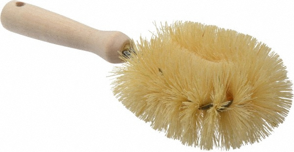 Made in USA Food Service Brush: 11" Brush Length, 3" Brush Width, Polyester Bristles - 186423