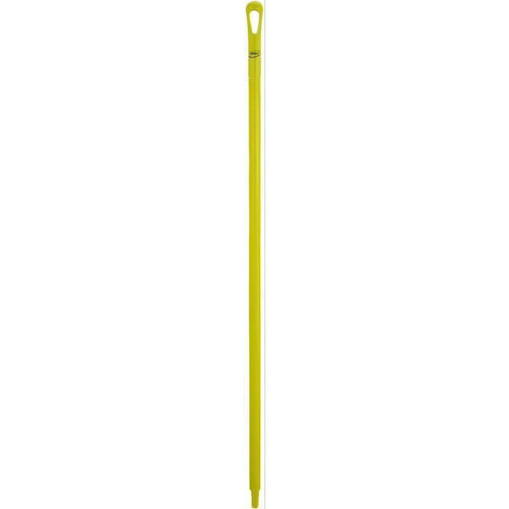 Vikan Stainless Steel Handle, 1.2", 59.4", Yellow - 29396