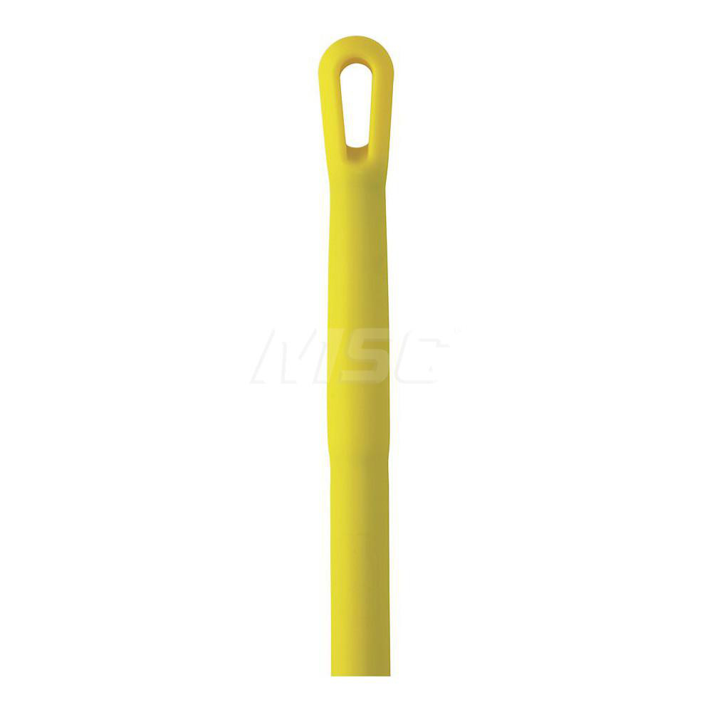 Vikan Stainless Steel Handle, 1.2", 59.4", Yellow - 29396