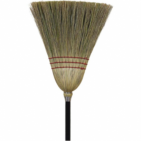 Weiler Corn, Lobby & Whisk Brooms: Corn, 10, Polypropylene, Wood - 70325
