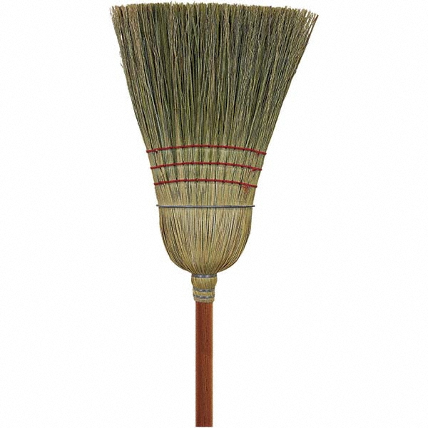 Weiler Corn, Lobby & Whisk Brooms: Corn, 10, Polypropylene, Wood - 70325