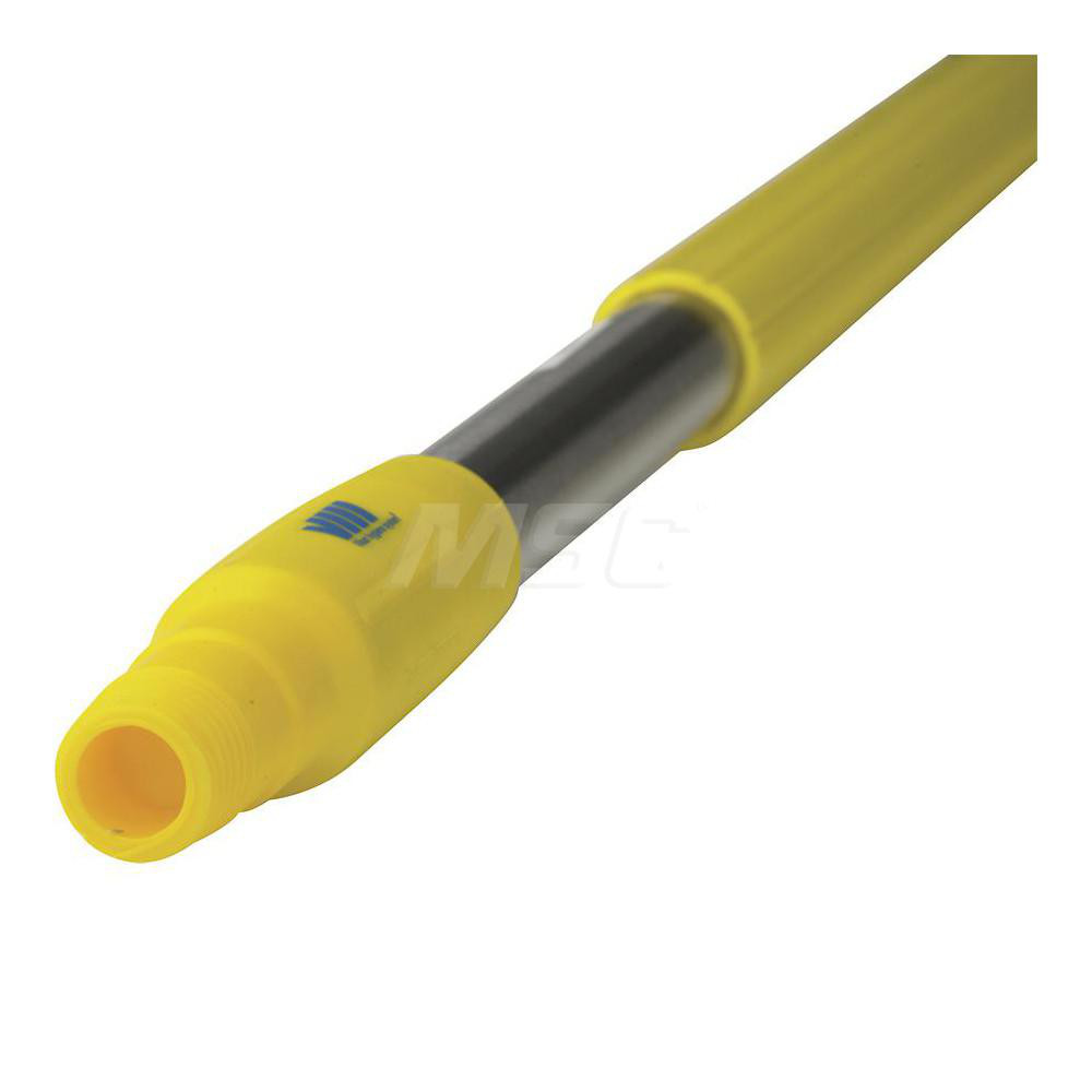 Vikan Stainless Steel Handle, 1.2", 40.4", Yellow - 29836