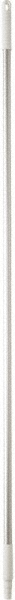 Vikan Aluminum Handle, 1", 57.5", White - 29595