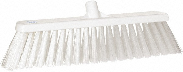Vikan Aluminum Handle, 1", 57.5", White - 29595