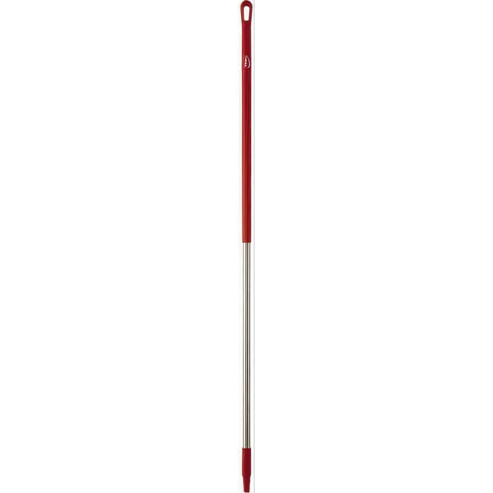 Vikan Aluminum Handle, 1", 57.5", White - 29595
