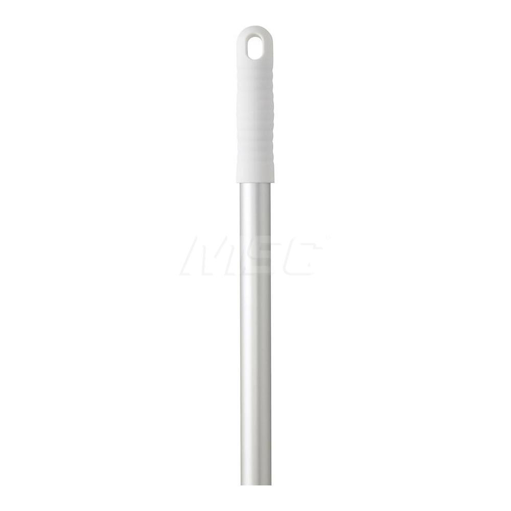 Vikan Aluminum Handle, 1", 57.5", White - 29595