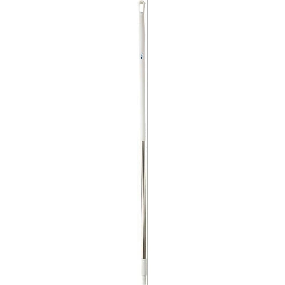 Vikan Aluminum Handle, 1", 57.5", White - 29595