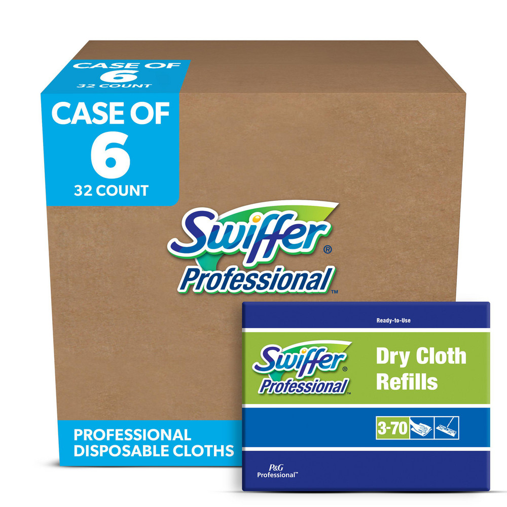 Swiffer Swiffer Professional Dry Cloth Sweeping Pad Refills, 32 Count, 6/Case - PGC33407CT