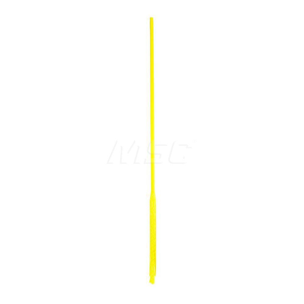 Vikan Ultra-Slim Cleaning Brush with Long Handle, 23.6" Medium, Yellow - 41976