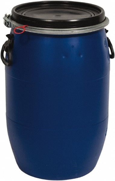 SEYMOUR-MIDWEST 15 Gal, Polypropylene Round Blue Bucket/Pail - 46240