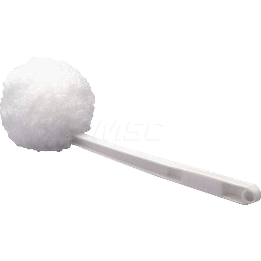 Weiler Toilet Brushes: Toilet Bowl Brush, Toilet Bowl Brush Holder, Straight, Plastic - 75000