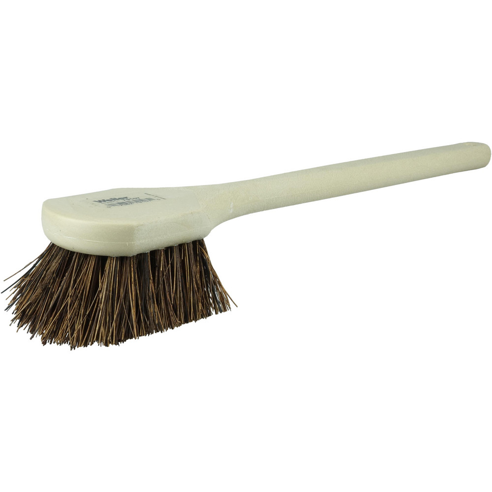Weiler Scrub & Scouring Brushes: Brush Type: Scrub Brush; Bristle Material: Palmyra; Block Material: Foam; Brush Length: 8 in - 79101