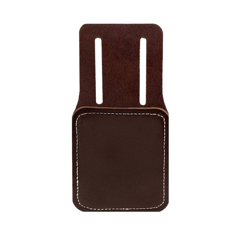 BUCKET BOSS 4.5 in. Leather Hammer Tool Holder for Tool Belts - 55350