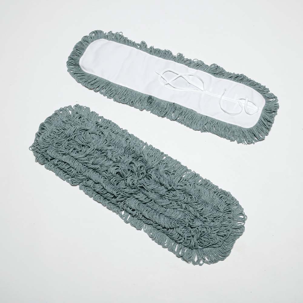 AbilityOne 5X24"LOOPEND GRN 12/PK INHIBITOR A/M DUST MOPHD - 7920015118762