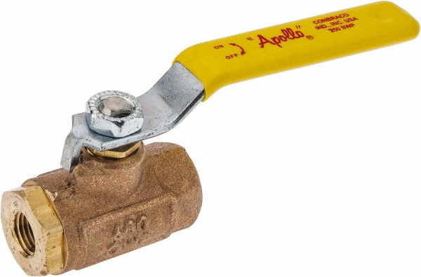 NIBCO Standard Manual Ball Valve: 1/4" Pipe, Reduced Port - NL94014