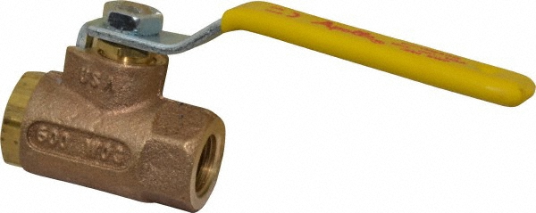 NIBCO 1-Way Manual Ball Valve: 3/8" Pipe, Full Port - NL99705