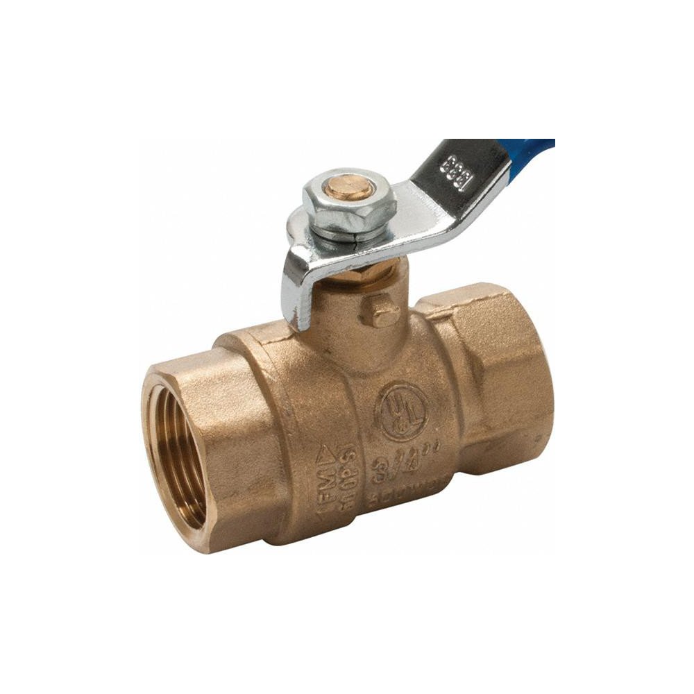 Midwest Control Full Port Manual Ball Valve: 1/2" Pipe, Full Port - FBB-50NL