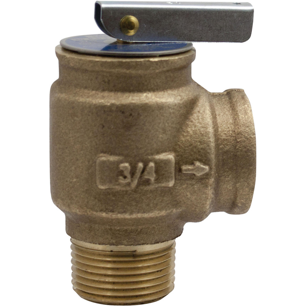 Apollo® Hot Water Safety Relief Valve: 1" Inlet, 150 Max psi - 1060534