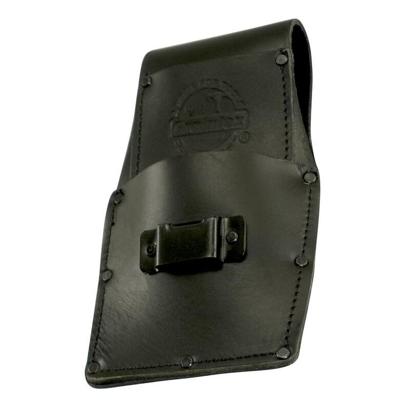 Graintex 2" Ambassador Series Black Top Grain Leather Measuring Tape Holder - AH2341