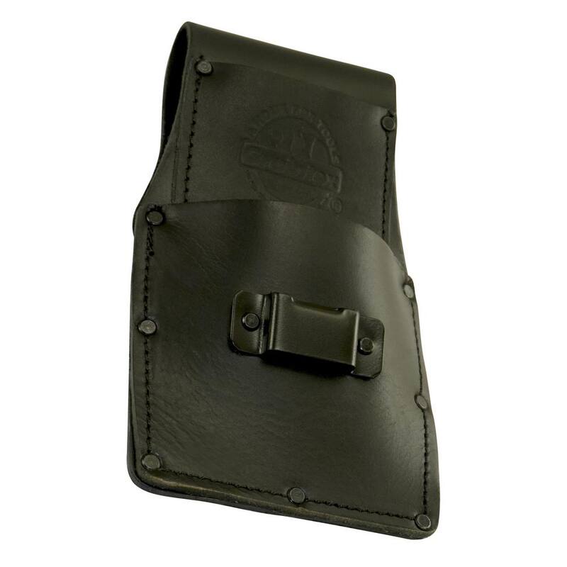 Graintex 2" Ambassador Series Black Top Grain Leather Measuring Tape Holder - AH2341
