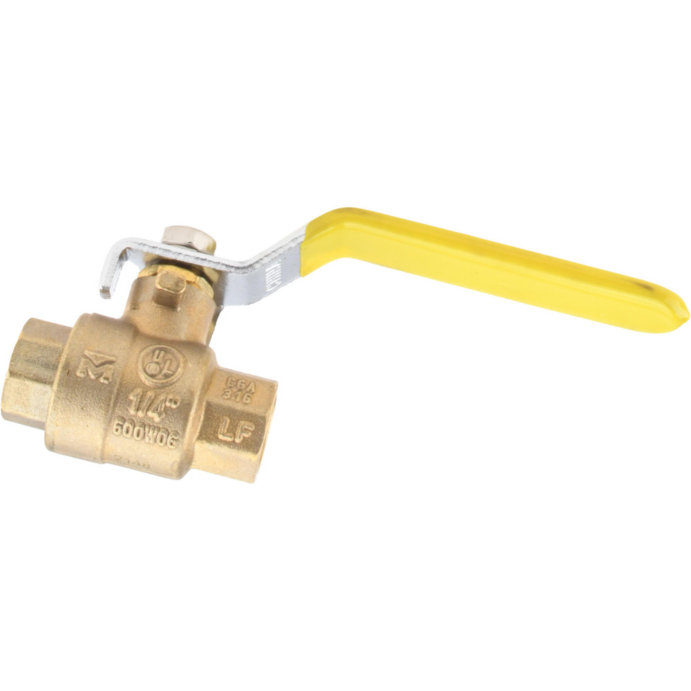 Value Collection Packing Gland Manual Ball Valve: 1-1/4" Pipe, Full Port - 107-826NL